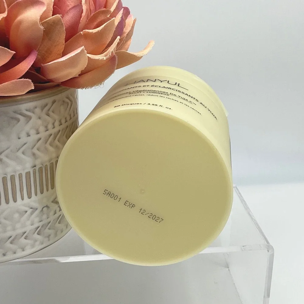 Hanyul Yuja Brightening‎ Toner Pads 60 Count Vegan Vitamin C B NEW